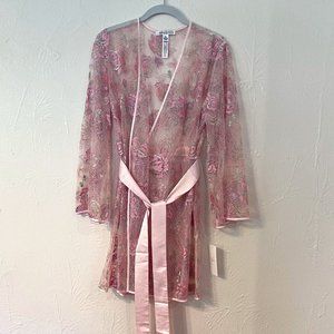 NWT Anthropologie Rya Collection Michelle Sheer Robe